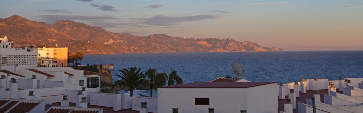 The mountains of Nerja in southern Spain