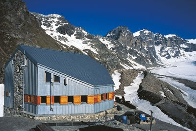 The Swiss Alps - Route Photos - Cabane de Panossière, base for climbs in the Combin massif