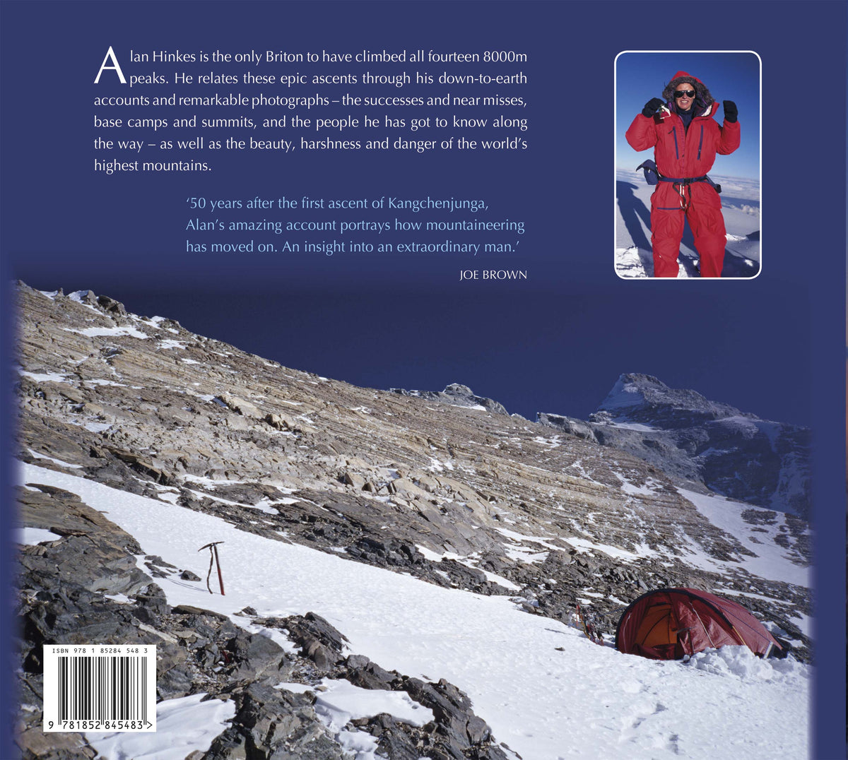 8000 metres - Back Cover