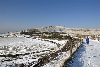 Walking on the West Pennine Moors - Route Photos - Rivington Pike from the Belmont Road (Walk 3)