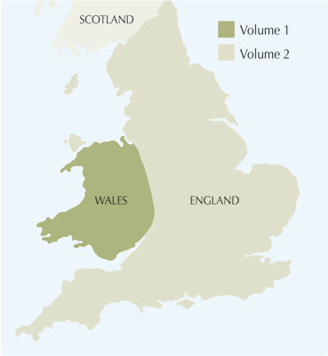 The Mountains of England and Wales: Vol 1 Wales - Location Map