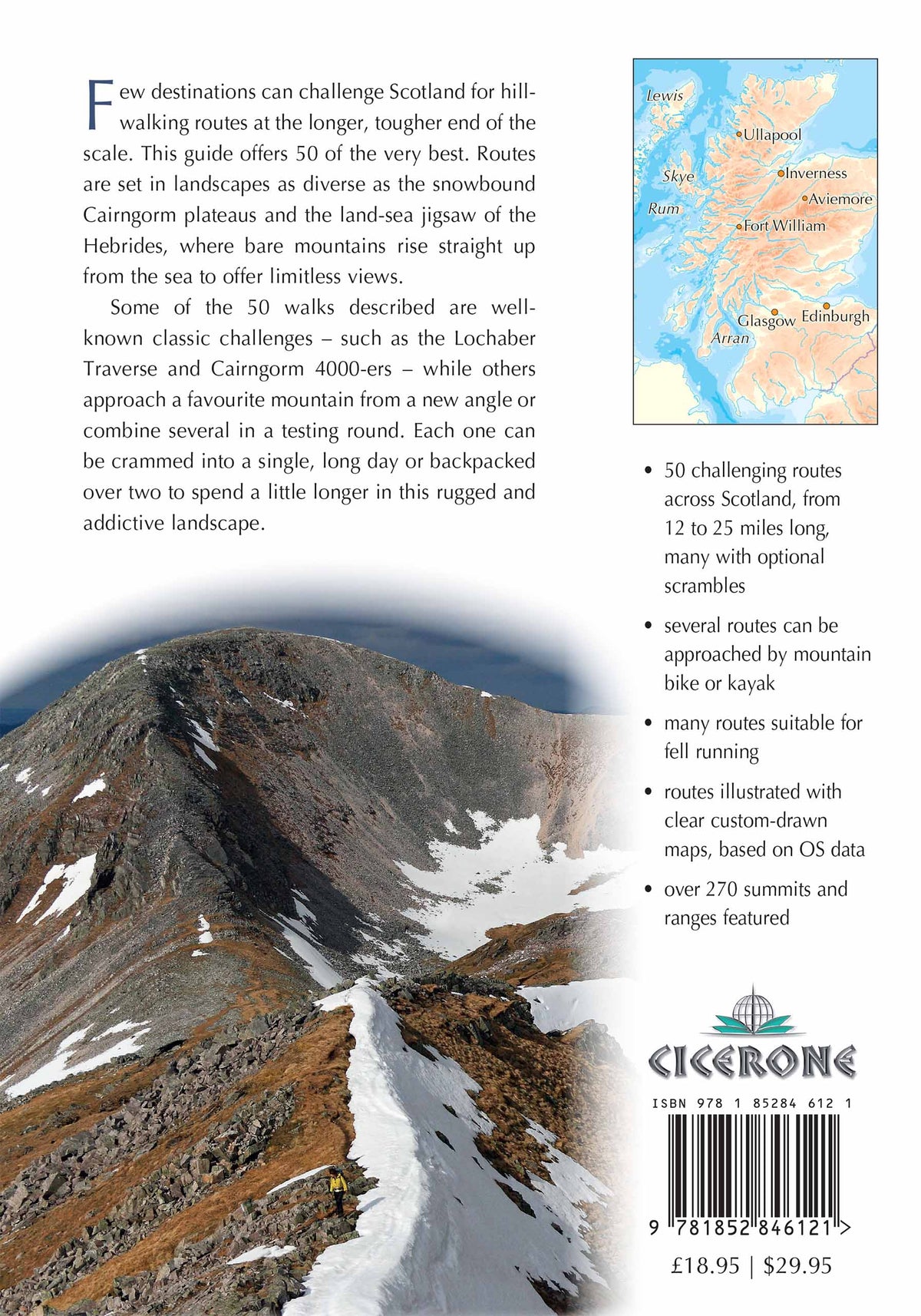 Great Mountain Days in Scotland - Back Cover