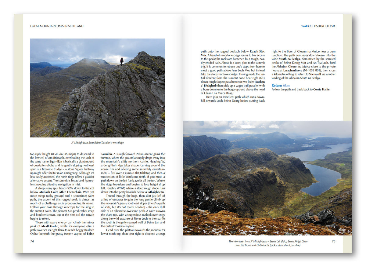 Great Mountain Days in Scotland - Route Photos