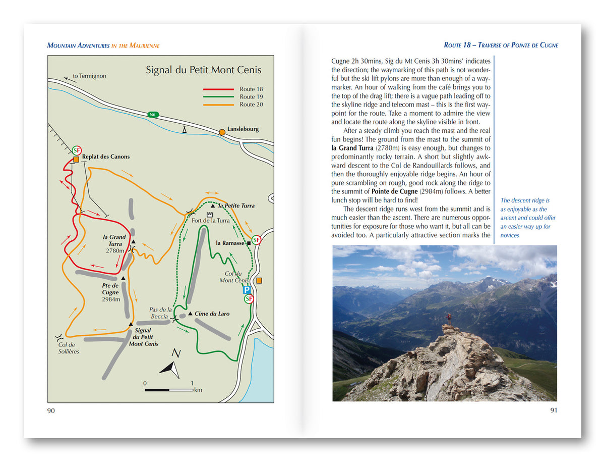 Mountain Adventures in the Maurienne - Route Photos