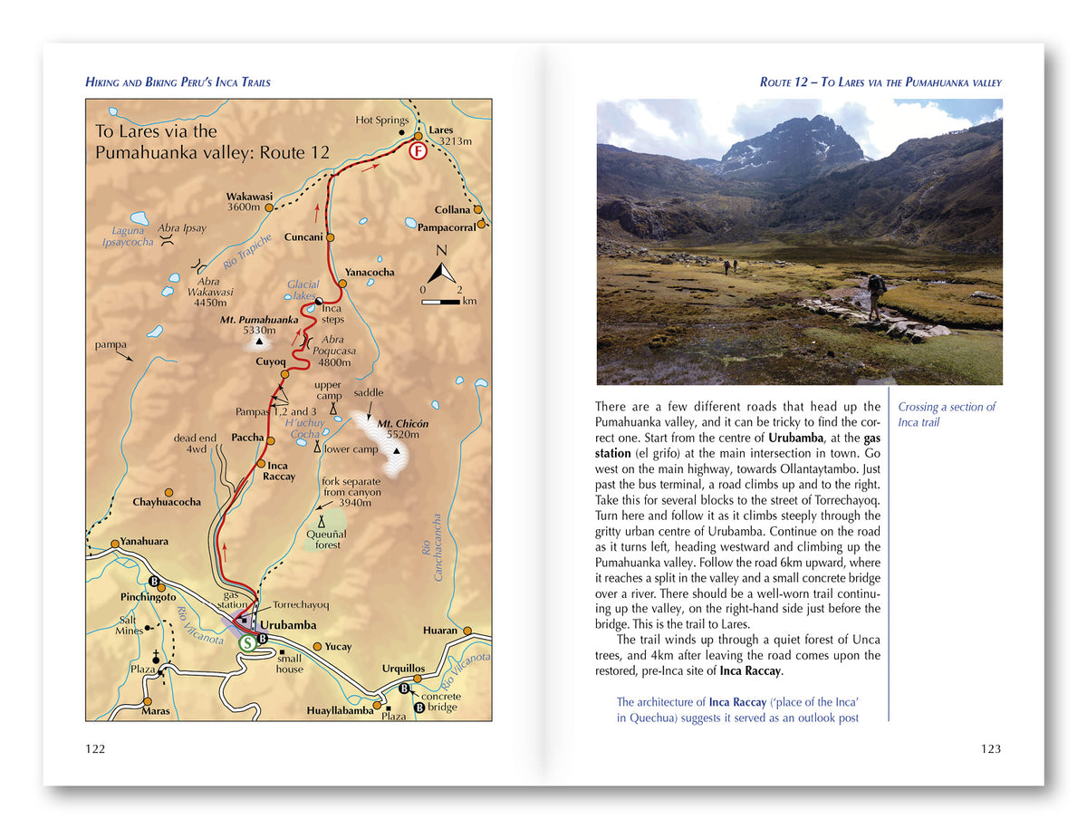 Hiking and Biking Peru's Inca Trails - Route Photos