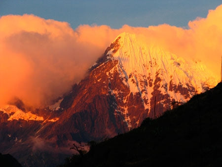 Hiking and Biking Peru's Inca Trails - Route Photos - Trekking in the Andes is always visually rewarding