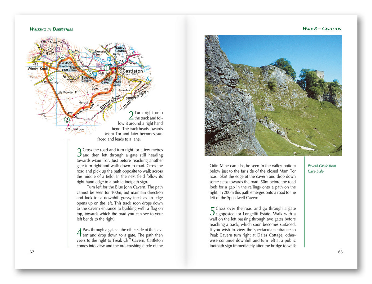 Walking in Derbyshire - Route Photos