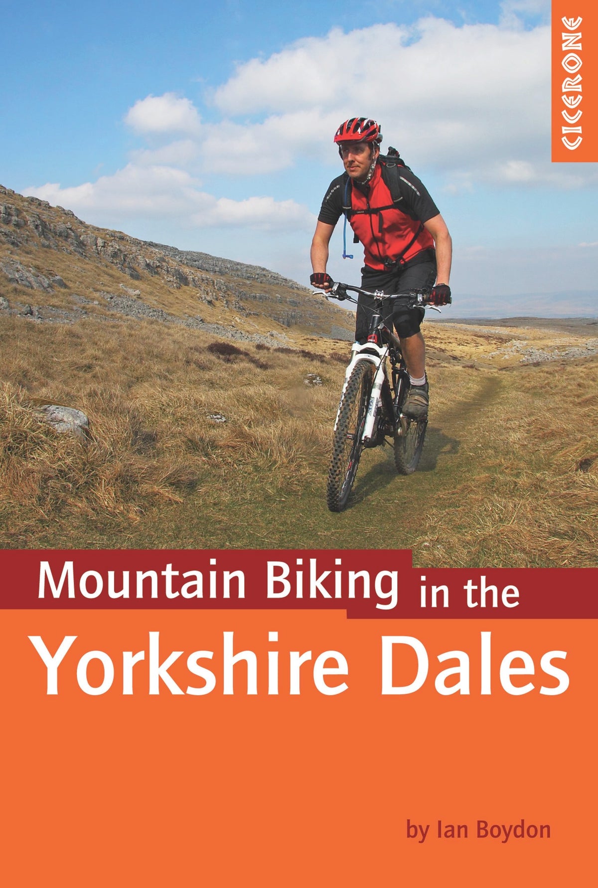 Mountain Biking in the Yorkshire Dales - Front Cover
