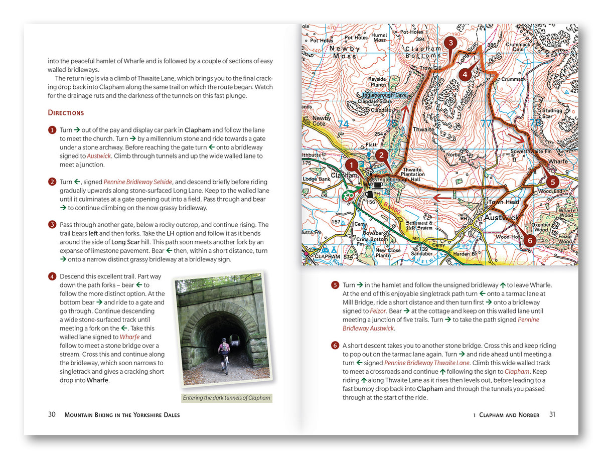 Mountain Biking in the Yorkshire Dales - Route Photos