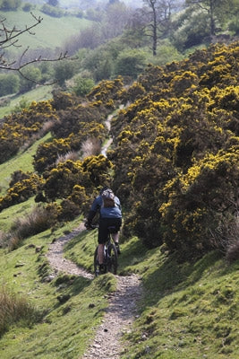 Mountain Biking in the Yorkshire Dales - Route Photos - Excellent singletrack on the return to Sedbergh (Route 13)