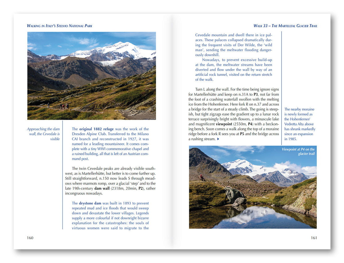 Walking in Italy's Stelvio National Park - Route Photos
