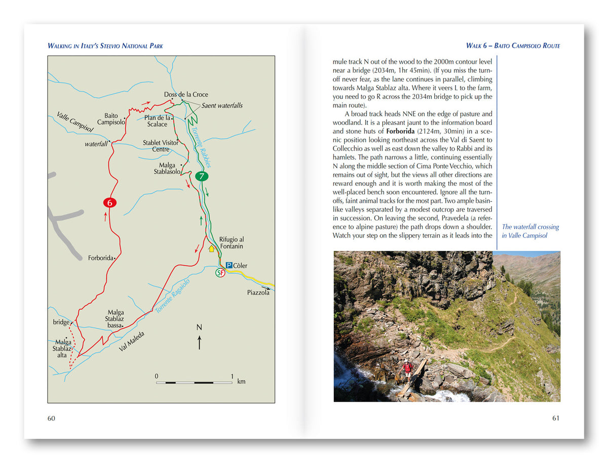 Walking in Italy's Stelvio National Park - Route Photos