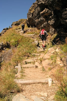 Walking in Italy's Stelvio National Park - Route Photos - On the ‘Sentiero degli Alpinisti’