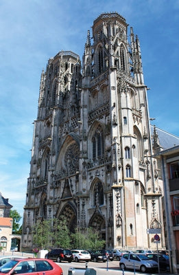 The Moselle Cycle Route - Route Photos - Toul cathedral (Stage 4A)