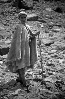 A Walk in the Clouds - Route Photos - The Berber goatherd who daily visited our Atlas base camp in 1965 (Chapter 1)