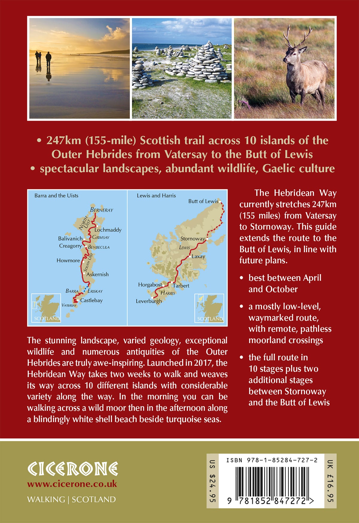 The Hebridean Way - Back Cover