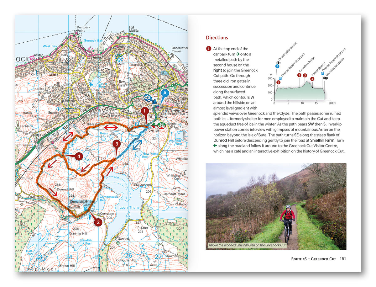 Mountain Biking in Southern and Central Scotland - Route Photos