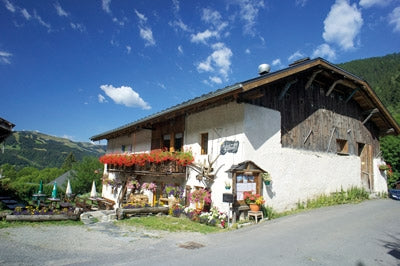 100 Hut Walks in the Alps - Route Photos - Private hut above Les Contamines (photo: Jonathan Williams)