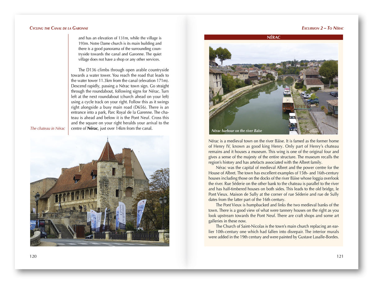 Cycling the Canal de la Garonne - Route Photos