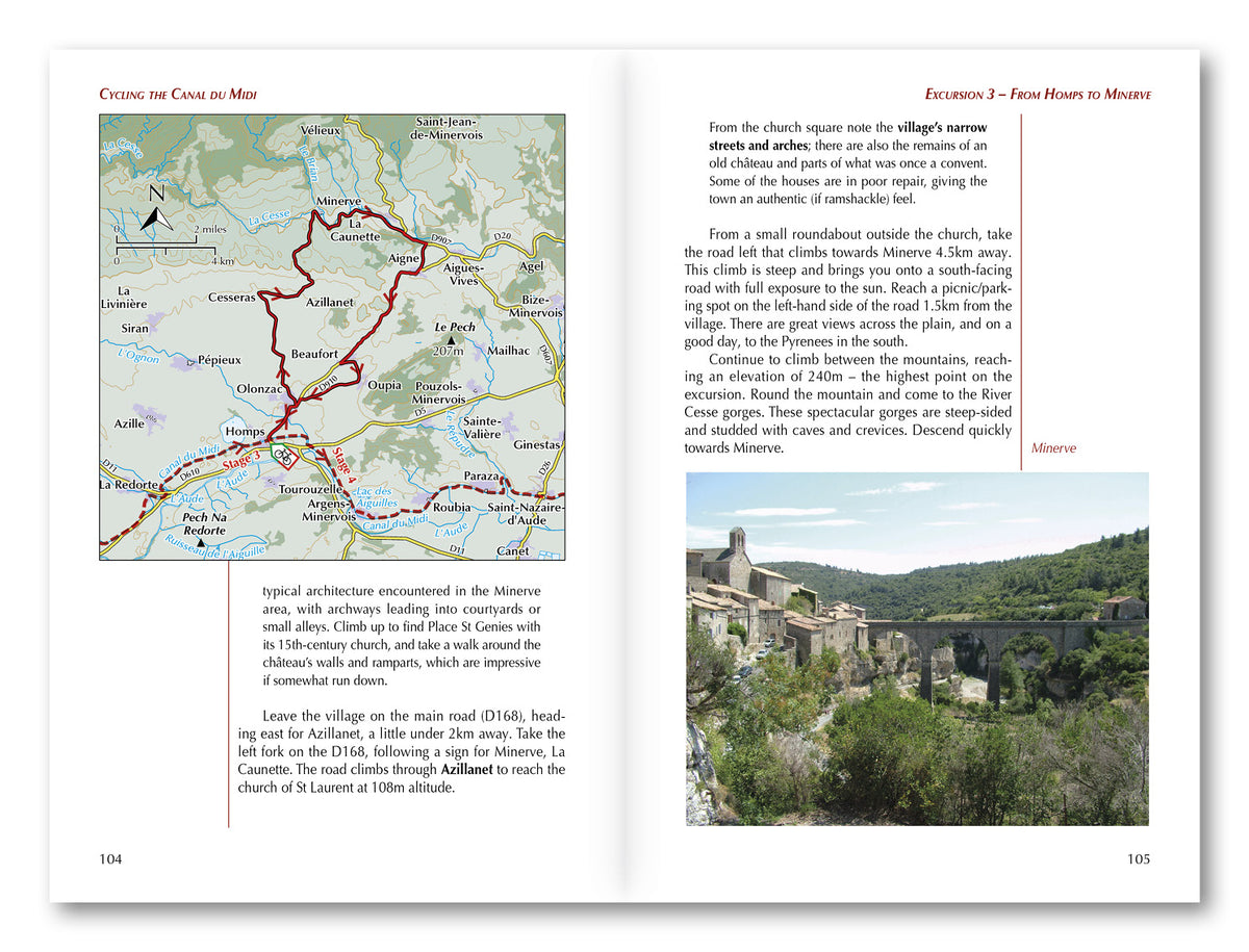 Cycling the Canal du Midi - Route Photos