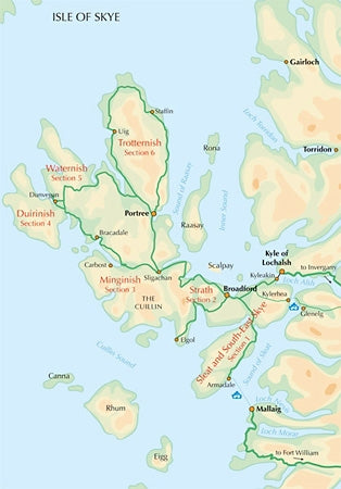 The Isle of Skye - Overview Map