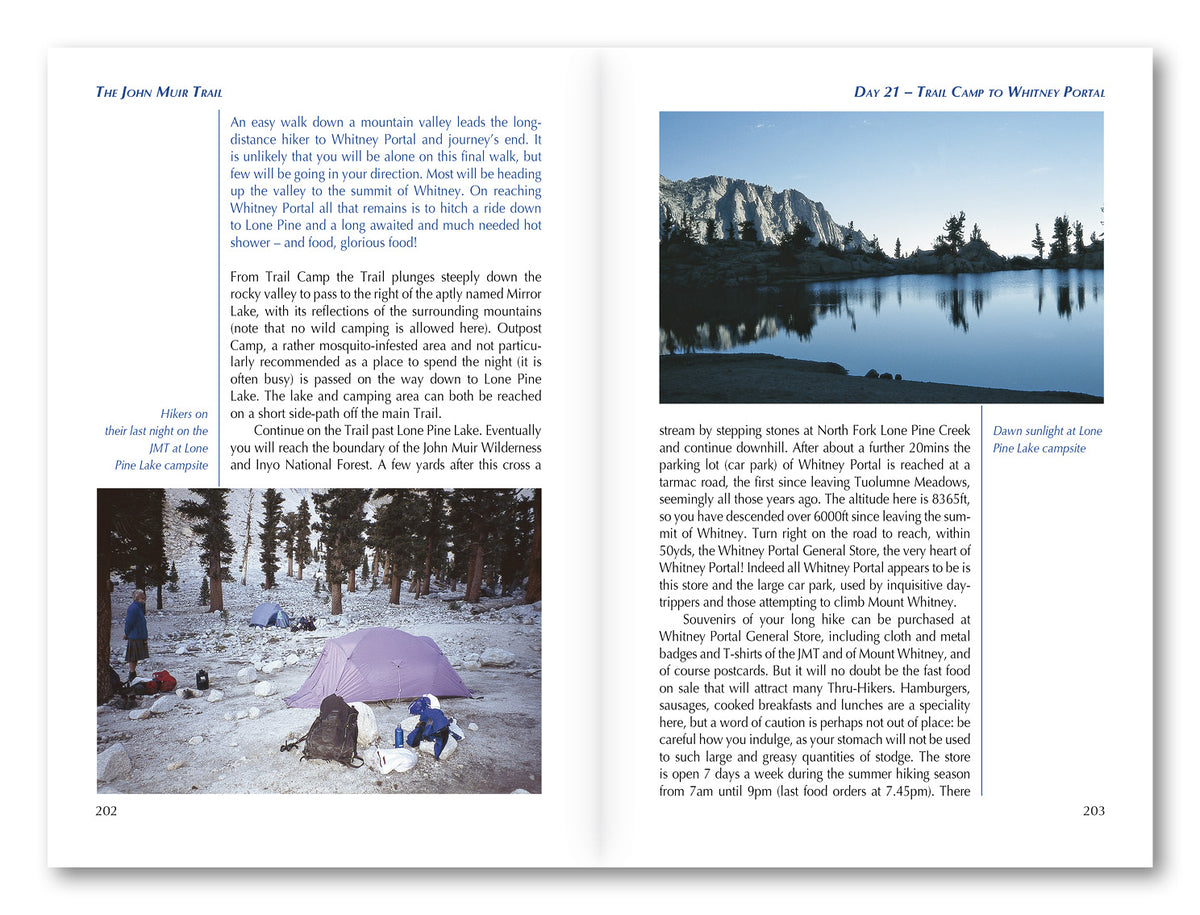 The John Muir Trail - Route Photos