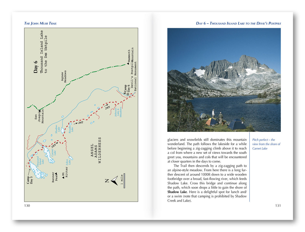 The John Muir Trail - Route Photos