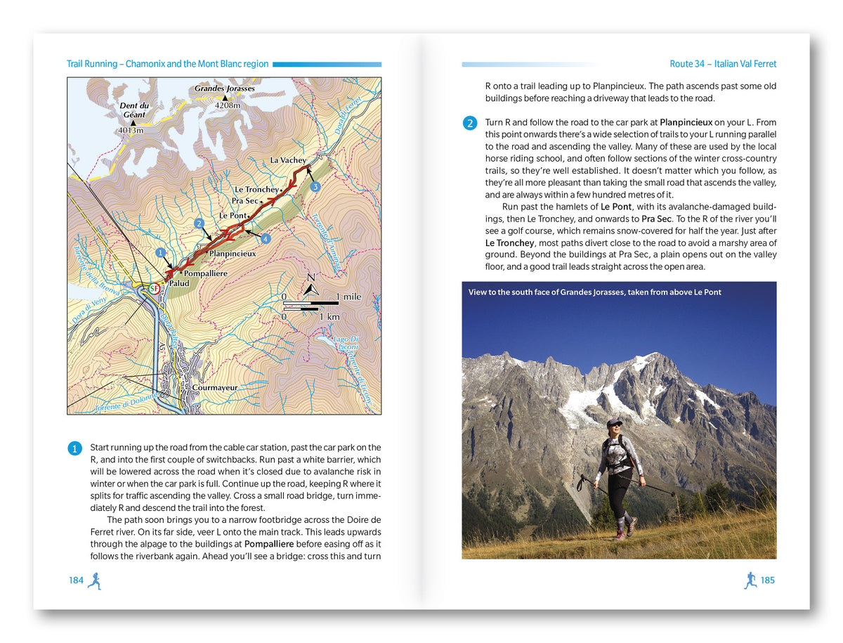Trail Running - Chamonix and the Mont Blanc region - Route Photos