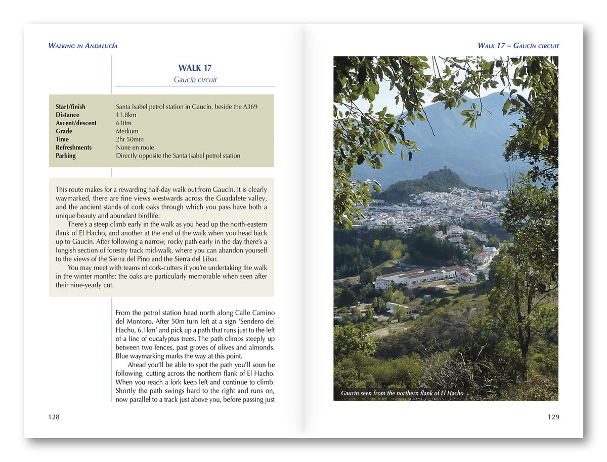 Walking in Andalucia - Route Photos
