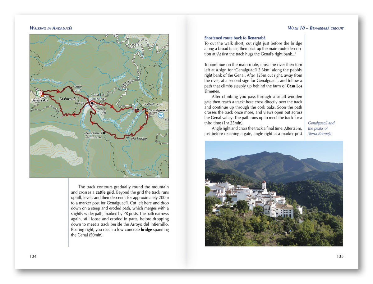 Walking in Andalucia - Route Photos