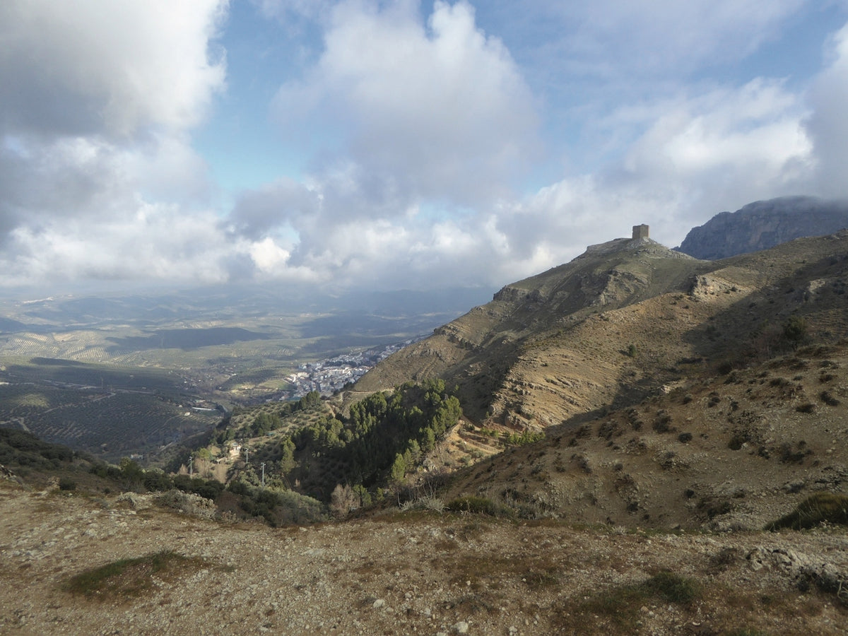 Walking in Andalucia - Route Photos - The five-cornered Castle above Cazorla