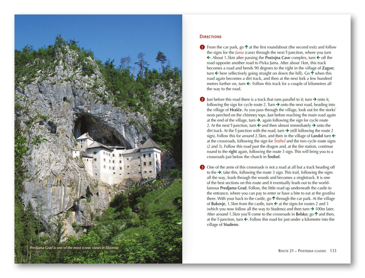 Mountain Biking in Slovenia - Route Photos