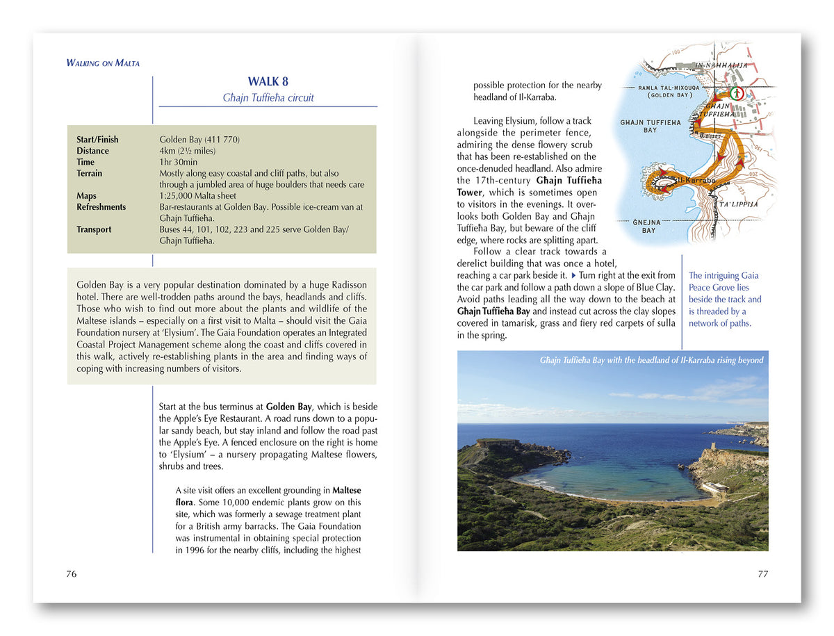 Walking on Malta - Route Photos