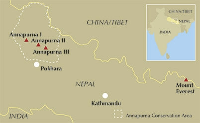 Annapurna - Location Map