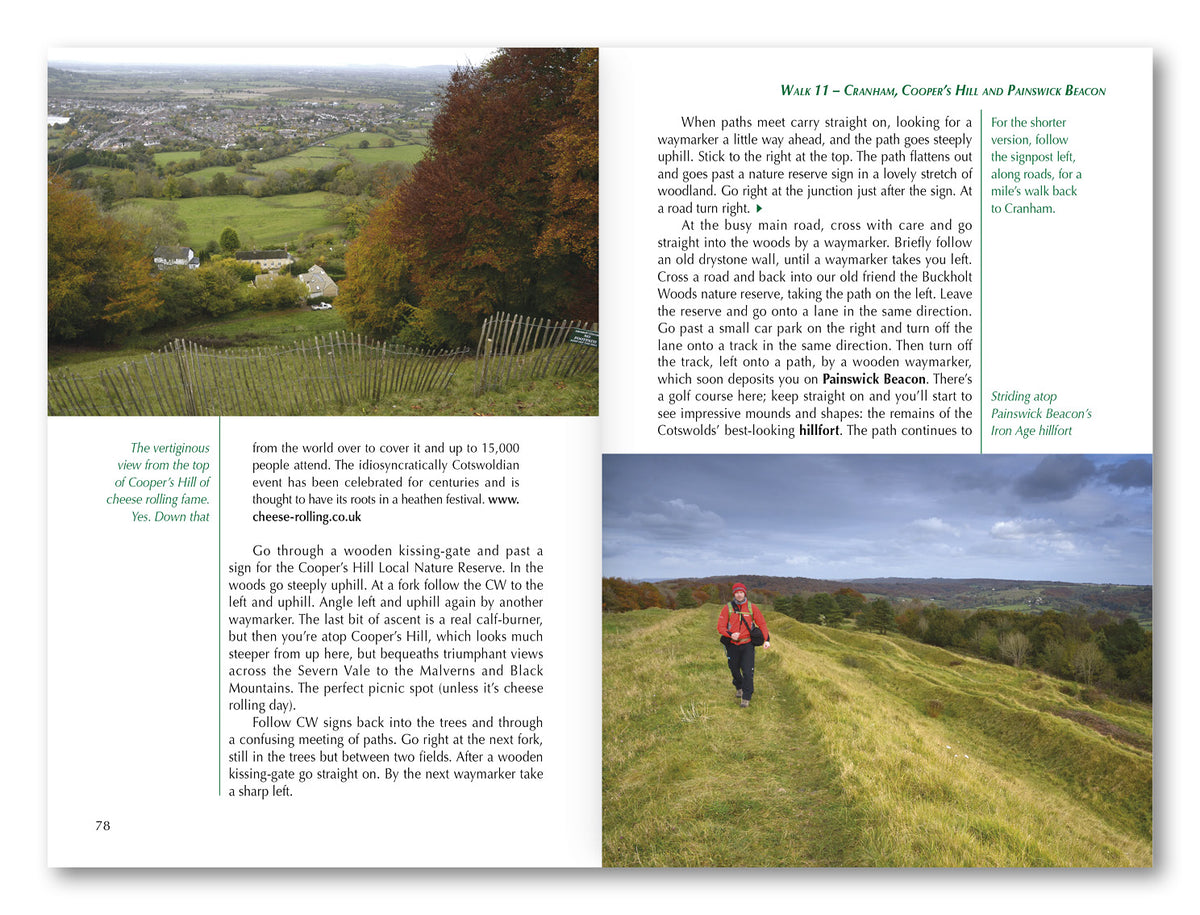 Walking in the Cotswolds - Route Photos