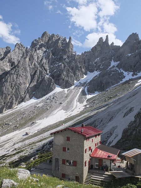 Walking in the Dolomites - Route Photos - Rifugio Berti (Walk 3, Stage 1)