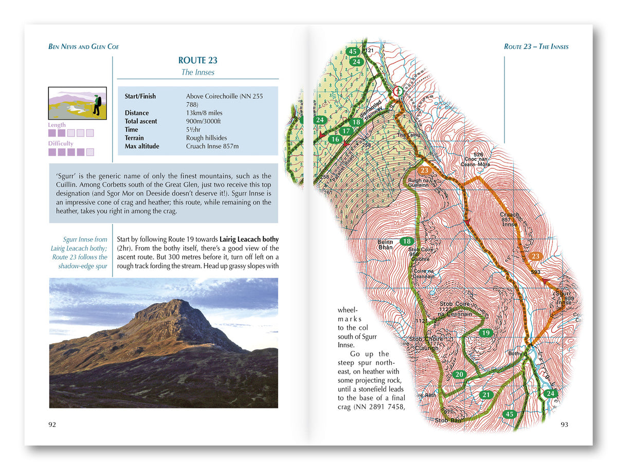 Ben Nevis and Glen Coe - Route Photos
