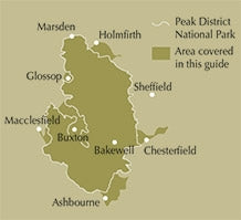 Cycling in the Peak District - Location Map