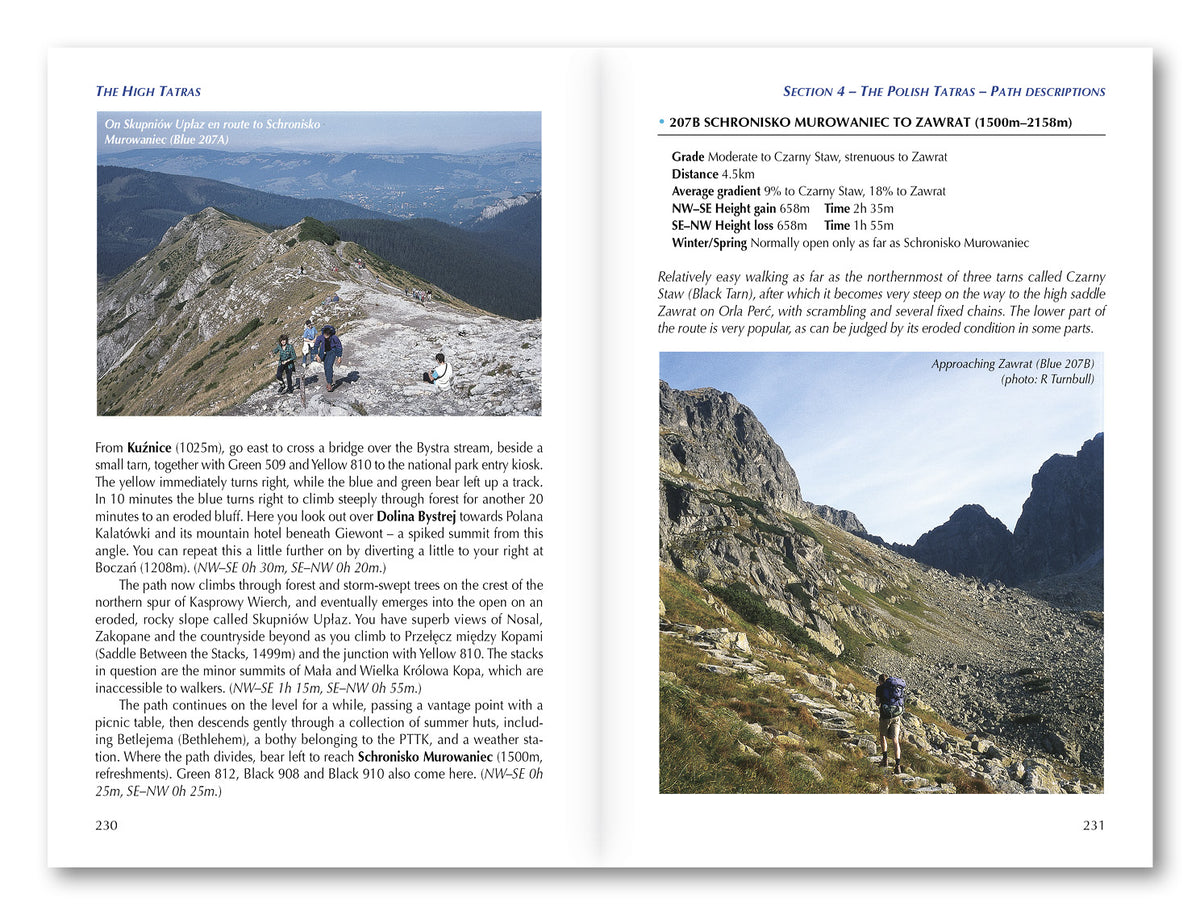 The High Tatras - Route Photos