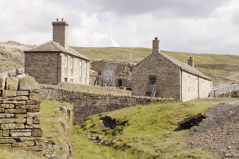 Walking in the North Pennines - Route Photos - Some old mining sites have been transformed into heritage features, such as the Nenthead Mines (Walk 50)