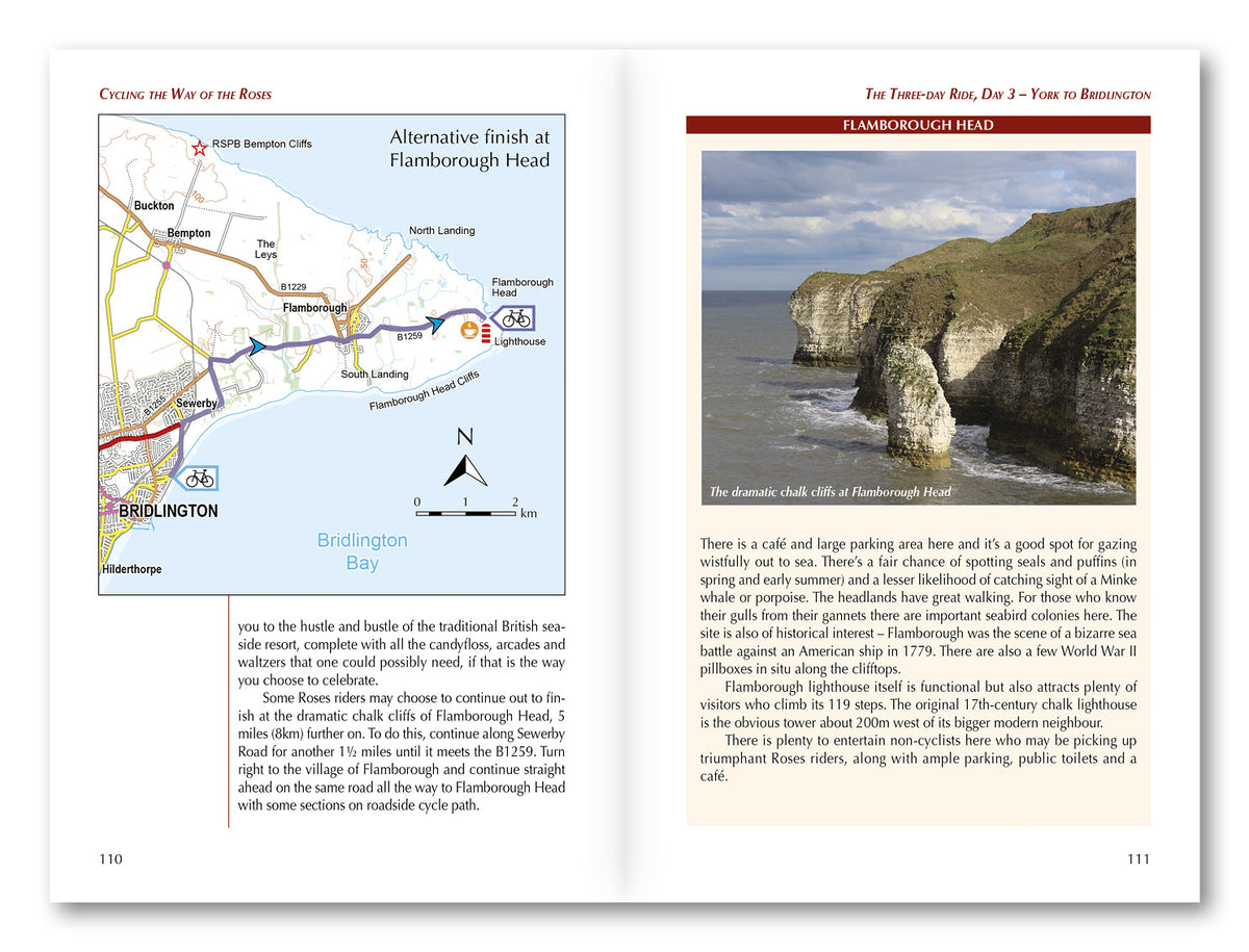 Cycling the Way of the Roses - Route Photos