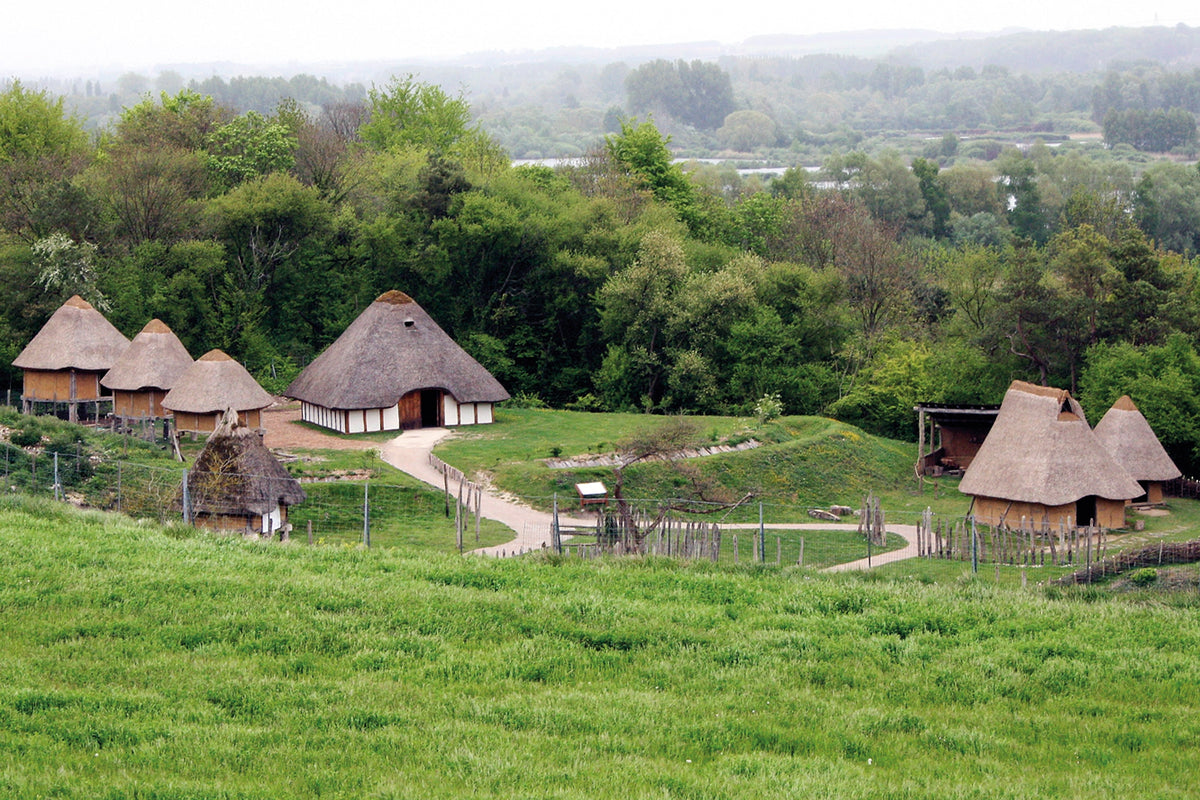 Cycling London to Paris - Route Photos - Samara was the site of Caesar’s winter camp when he conquered Gaul (classic route, Stage 7)