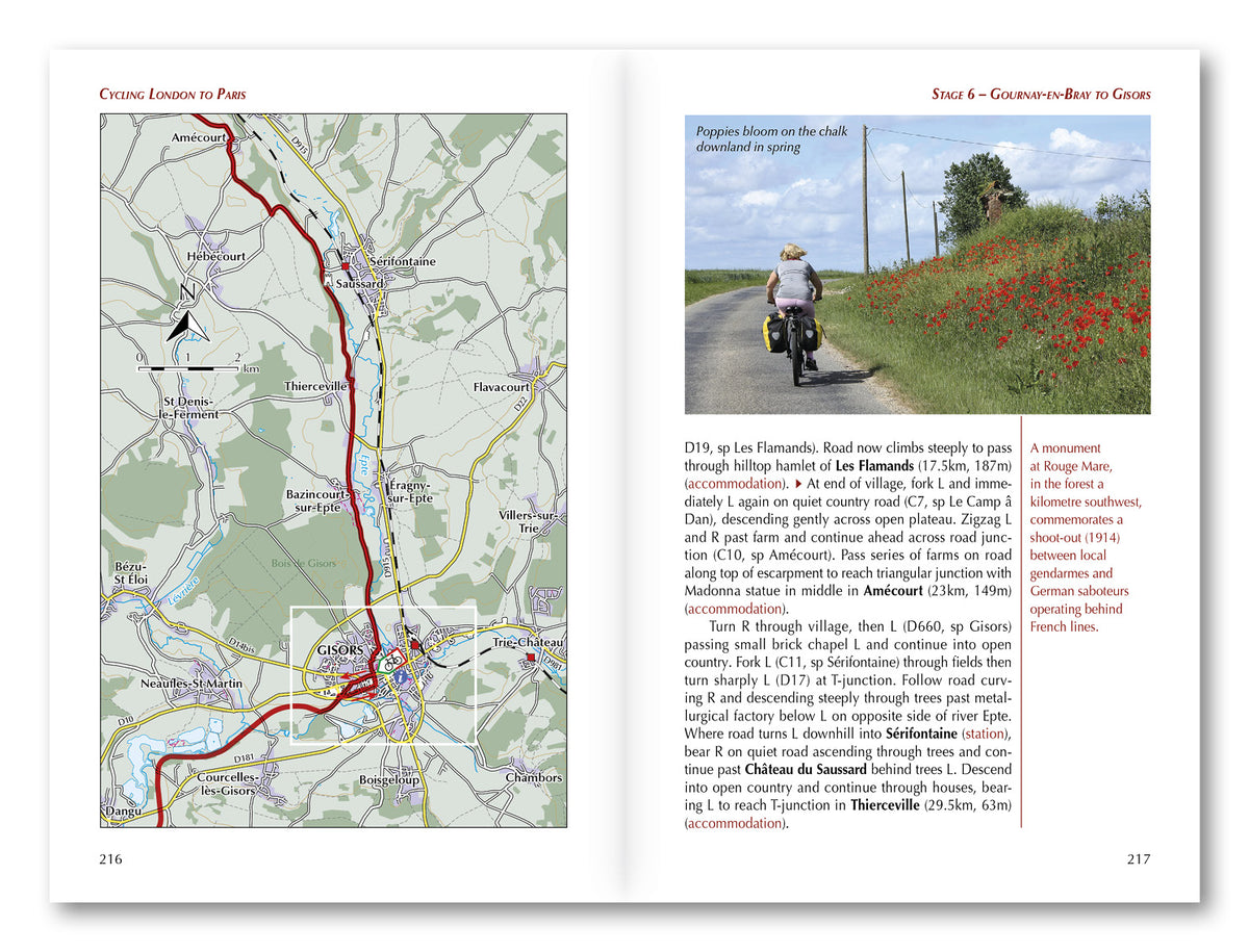 Cycling London to Paris - Route Photos