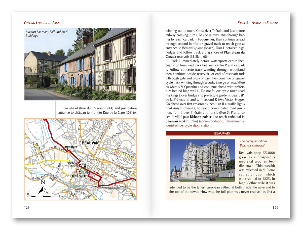 Cycling London to Paris - Route Photos