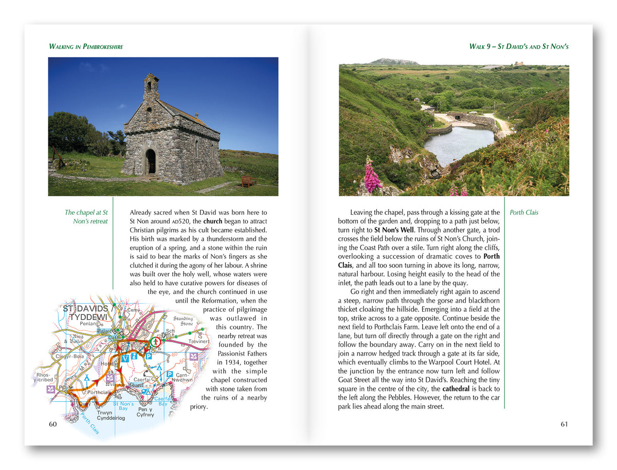 Walking in Pembrokeshire - Route Photos