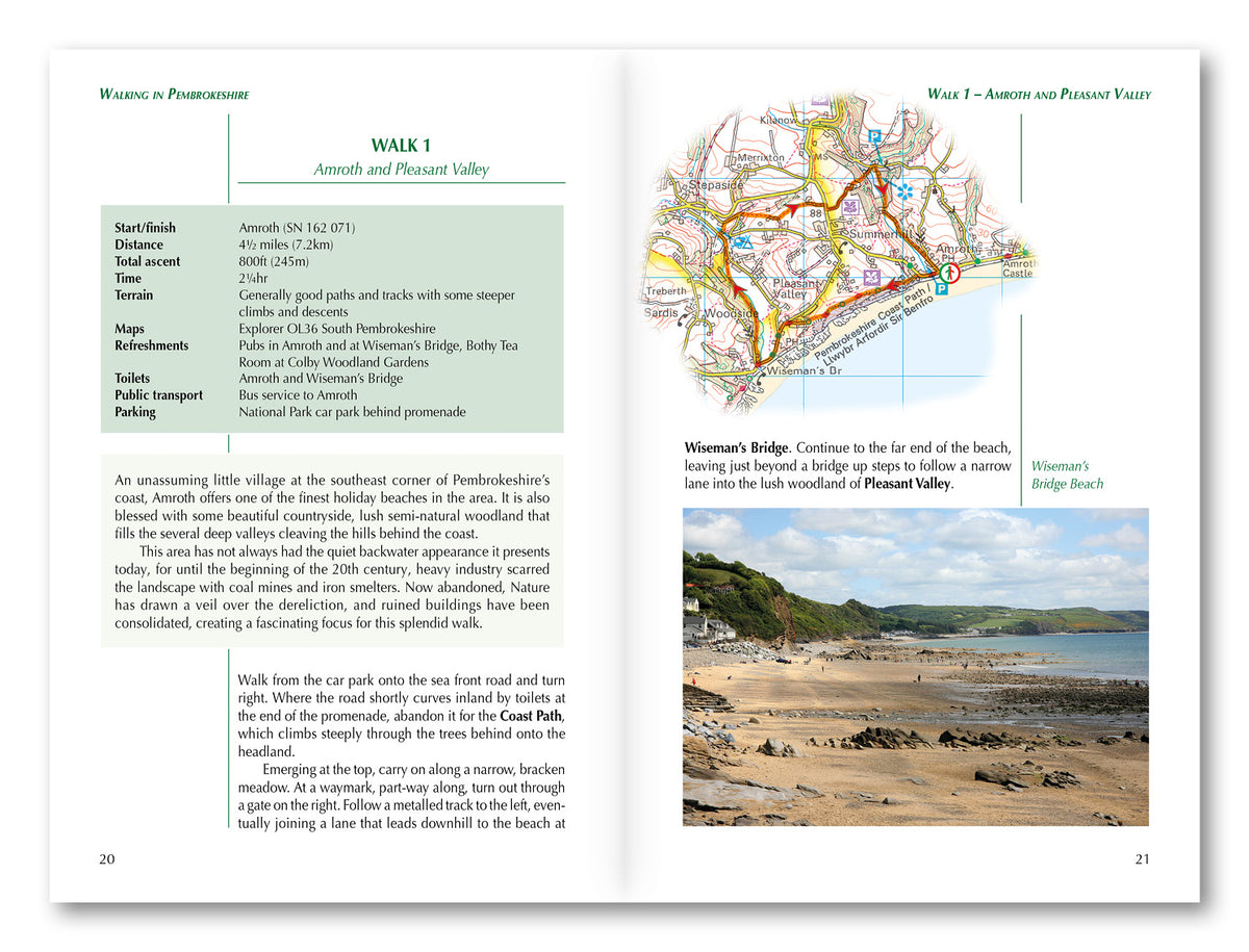 Walking in Pembrokeshire - Route Photos