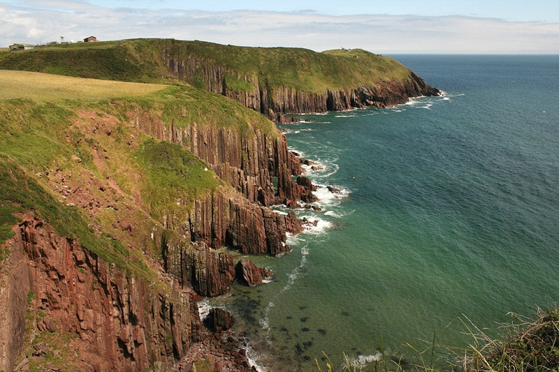 Walking in Pembrokeshire - Route Photos - Towards Great Castle Head from Priest’s Nose (Walk 2)