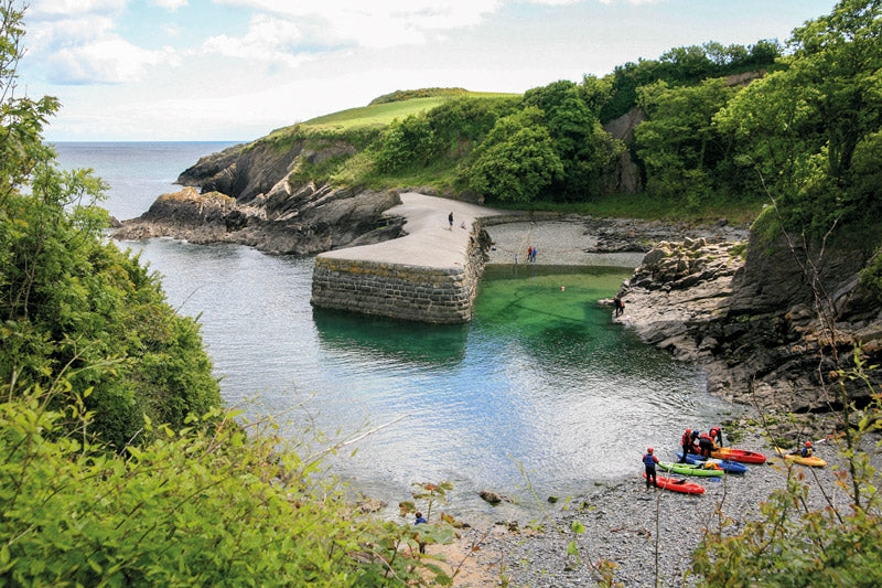 Walking in Pembrokeshire - Route Photos - Stackpole Quay (Walk 4)