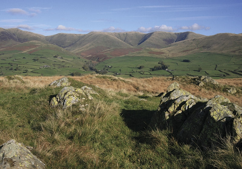 The Lune Valley and Howgills - Route Photos - Across the Lune Valley from the top of Firbank (Walk 14)