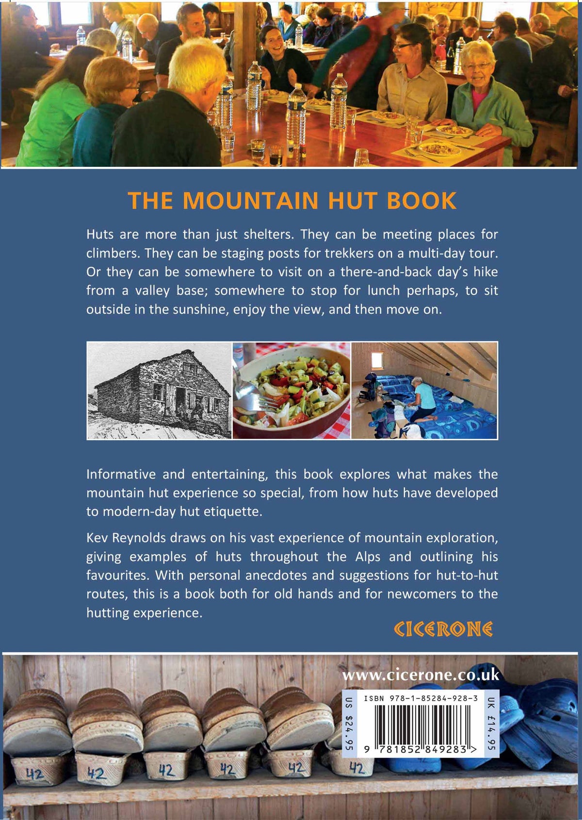 The Mountain Hut Book - Back Cover